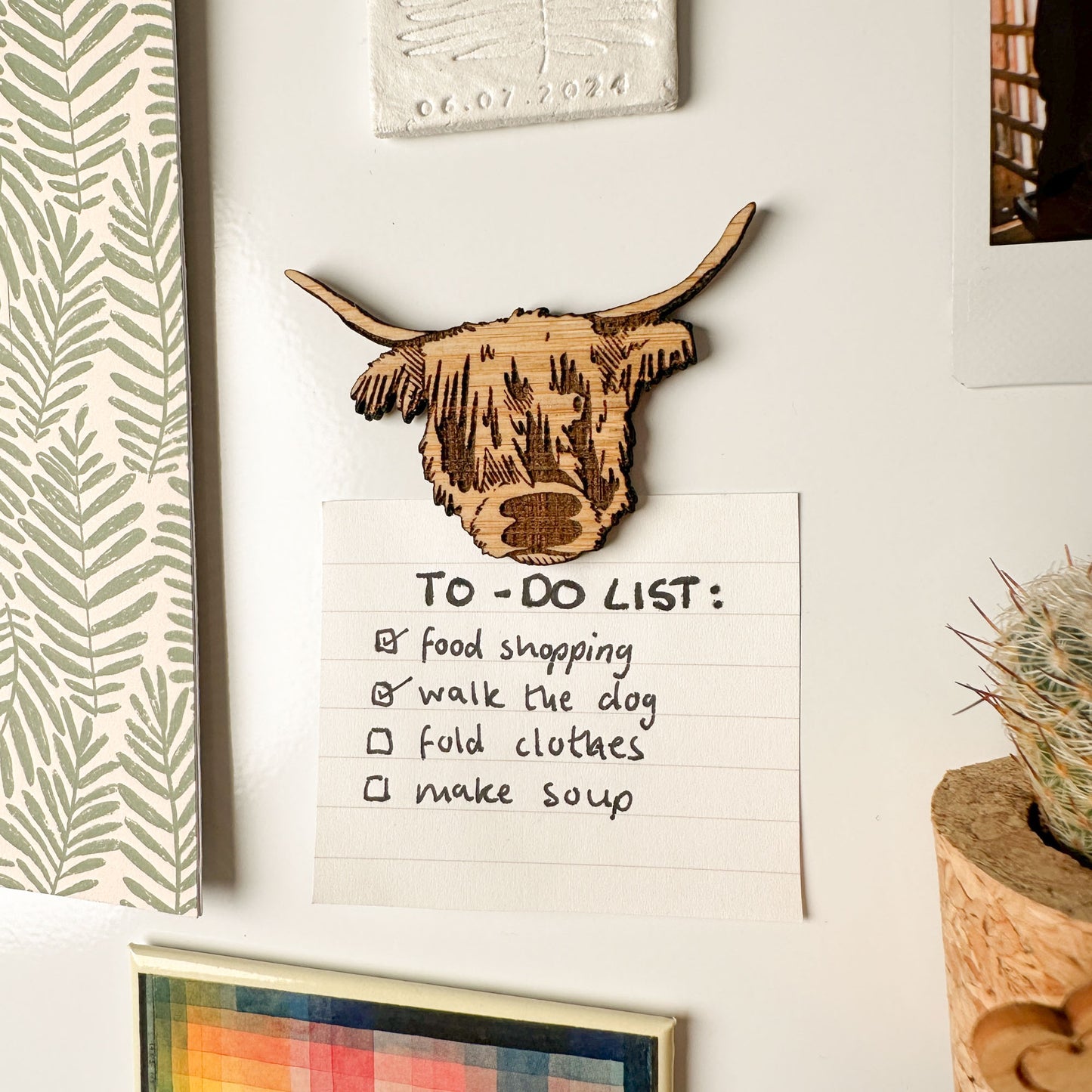 Highland Cow Magnet