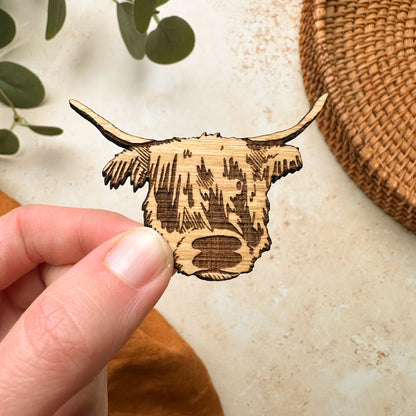 Highland Cow Magnet