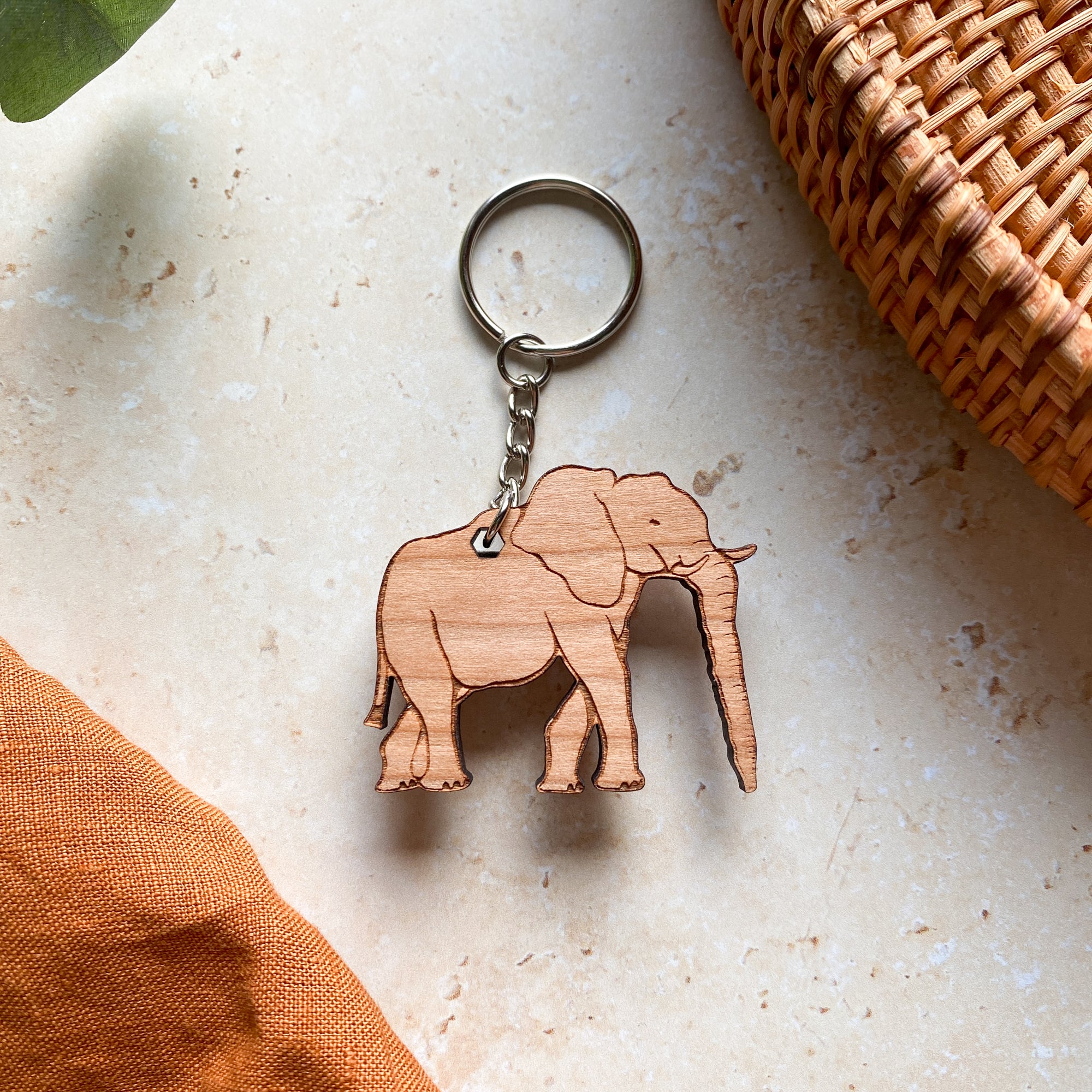 Elephant keychains store