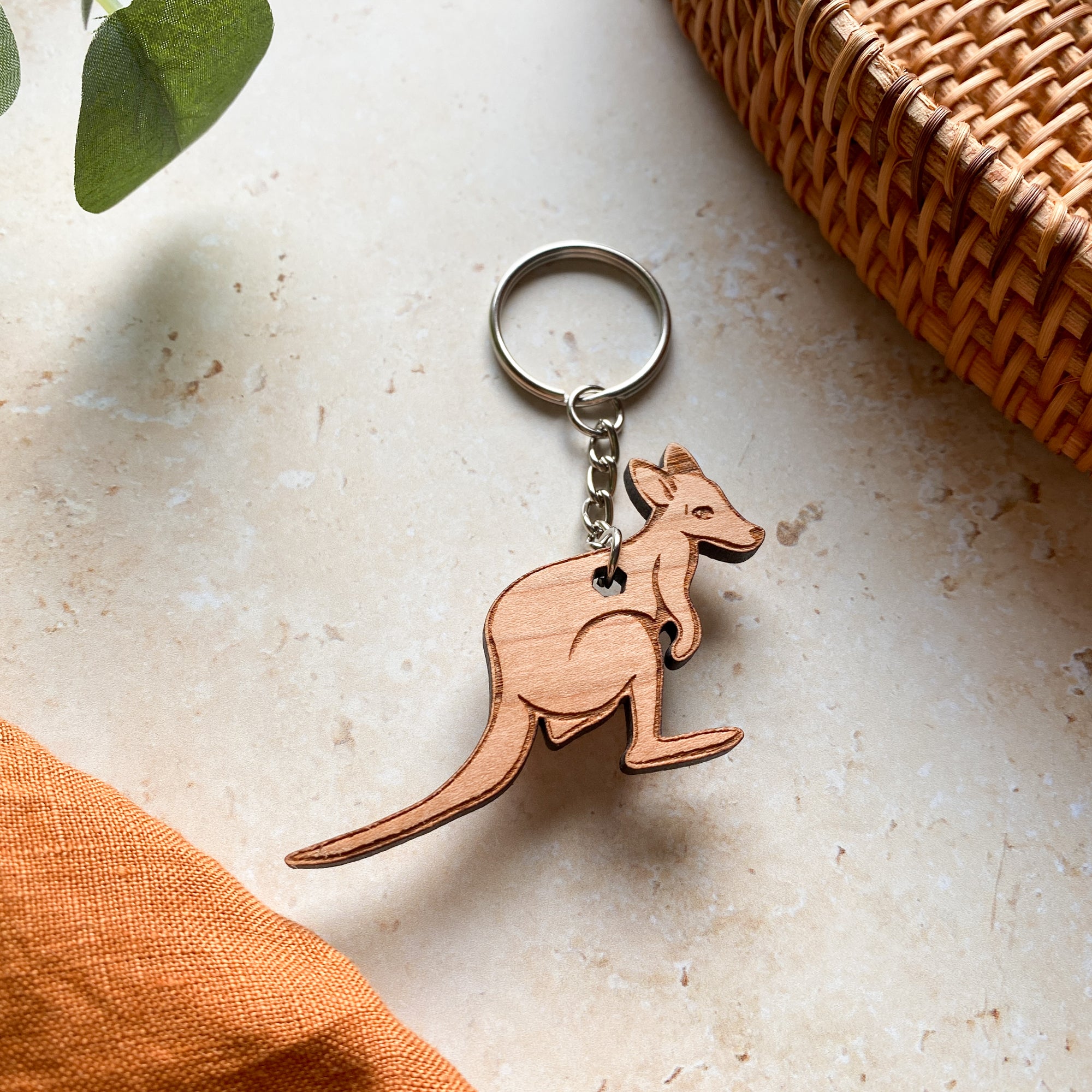 Kangaroo keyring deals